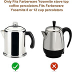 Percolators Pump Tube Spring Fits For Farberware Yosemite Stove Top Coffee Percolators - 2 Pcs