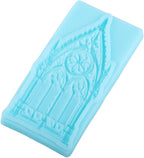 Retro Gothic Window Fondant Silicone Molds for Cake Decorating Cupcake Topper Chocolate Candy Gum Paste Polymer Clay