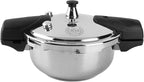 Stainless Steel Pressure Cooker, 1.8L Electric Pressure Cooker 1.8 Liter Mini Pressure Cooke Slow Cooker Explosion Proof Rice Cooker Yogurt Maker Cake Maker Egg Cooker Hot Pot