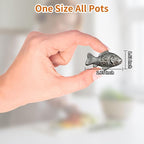 Iron Fish for Anemia Vegan Women: Natural Reusable Iron Cooking Tool to Reduce ferrous Deficiency, Kitchen Accessory for Home Use,Perfect for Gift (2 PCS)