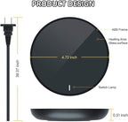 Jisile Candle Warmer, Coffee Mug Warmer, Coffee Cup Warmer with Pressure-Induced Auto ON/Off, Beverage Warmer Plate for Milk Tea, Coffee Accessories for Home Office Desk