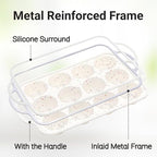 Silicone Muffin Pans for Baking, Metal Reinforced Frame 12 Cups Regular Size Silicone Cupcake Pan Nonstick Muffin Tin for Baking Muffin, Cupcake, Frittatas,BPA Free, Silicone Molds Dishwasher Safe