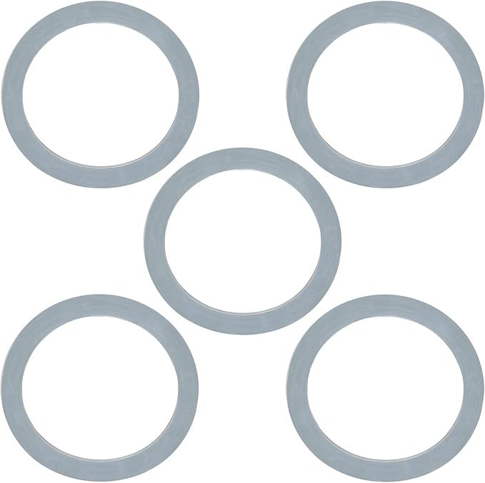 Bokwin 5Pcs Blender Gasket Grey Rubber Gasket Seal Replacement Compatible with Osterizer and Oster Blender Models