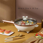 Electric Wok Integrated Hot Pot Home