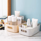 OWill 7 Pcs 2.1 L Plastic Storage Bins and Baskets for Efficient Home Classroom Organization Small Containers in Multicolour for Kitchen, Cupboard box, and Bathroom Organizer on Shelves and Tubs