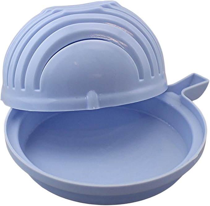 Quick Salad Maker Chopper Salad Cutter Bowl Swiftly Dice Fruits & Vegetables, BPA-Free Healthy Meals and Salads in Minutes Multi-functional (Blue)