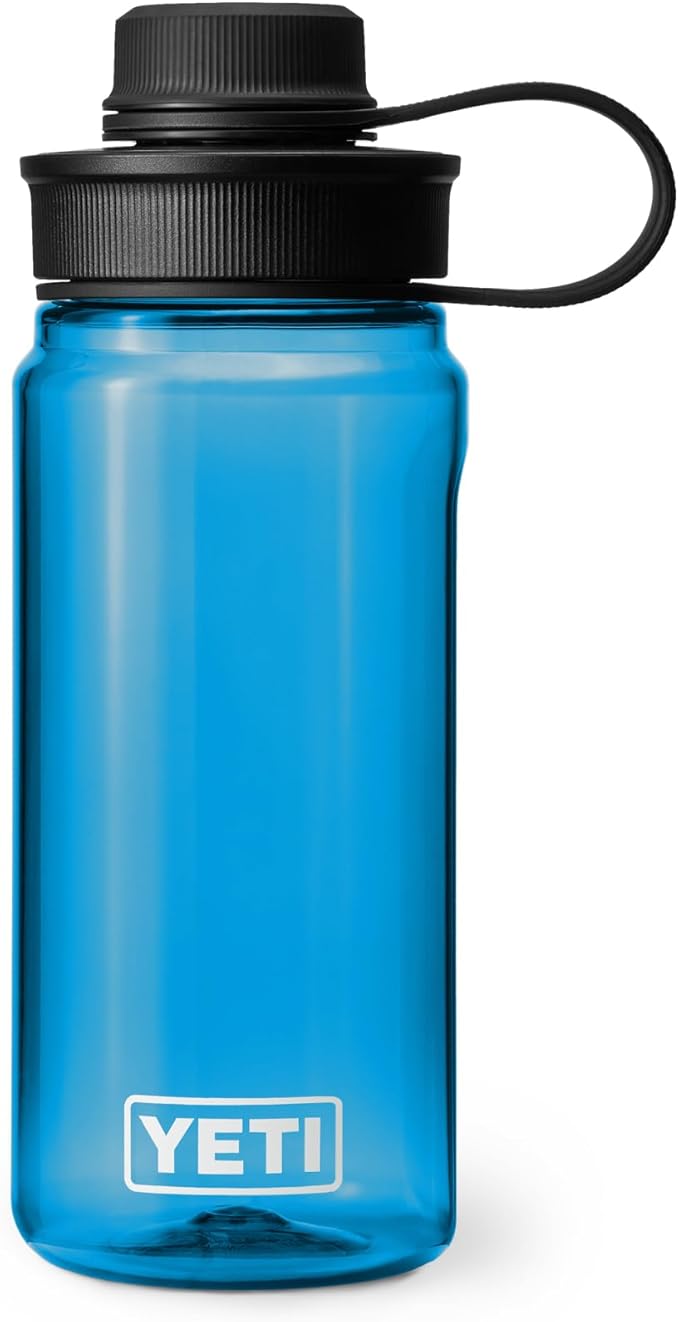 YETI Yonder Water Bottle with Yonder Tether Cap, Lightweight, Leakproof and BPA-Free