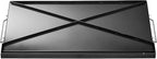 VEVOR Carbon Steel Griddle, 32x14 inch Universal Flat Top Rectangular Plate, Gas Grill Griddle for BBQ Grill, Teppanyaki, Portable Family Cookware with Handle, for Camping Tailgating Party