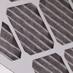 Nordic Pure 20x20x1 (19 1/2 x 19 1/2 x 3/4) Furnace Air Filters MERV 8 Pleated Plus Carbon 2 Pack