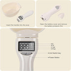 Digital Measuring Spoon, Weighing Food Measuring Scoop Scale, LCD Electronic Food Scale for Kitchen Gadget, Baking Cooking Coffee, Pet Dog Cat Food, High Precision Grams Measuring Cup, Mom Gifts