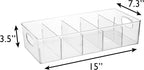 ClearSpace Plastic Pantry Organization and Storage Bins with Removable Dividers – Perfect Kitchen Organization or Kitchen Storage – Refrigerator Organizer Bins, Cabinet Organizers (4 Pack XL)