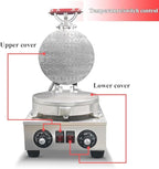 Stainless Steel Communion Bread Maker & Cutter Durable 30kg Unleavened Bread Maker in Elegant Silver Finish