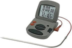 Taylor Programmable with Timer Instant Read Wired Probe Digital, Meat, Food, Grill BBQ Cooking Kitchen Thermometer with Timer, Gray