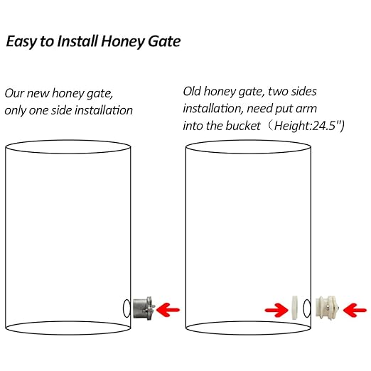 VINGLI 2 Frames Manual Honey Extractor Separator, Food Grade Stainless Steel Honeycomb Spinner Drum Crank by Hand with Adjustable Height Stands, Beekeeping Pro Extraction Apiary Centrifuge Equipment