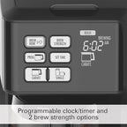 Hamilton Beach FlexBrew 2-Way Brewer Programmable Coffee Maker (49976) Bundle with Support Extension