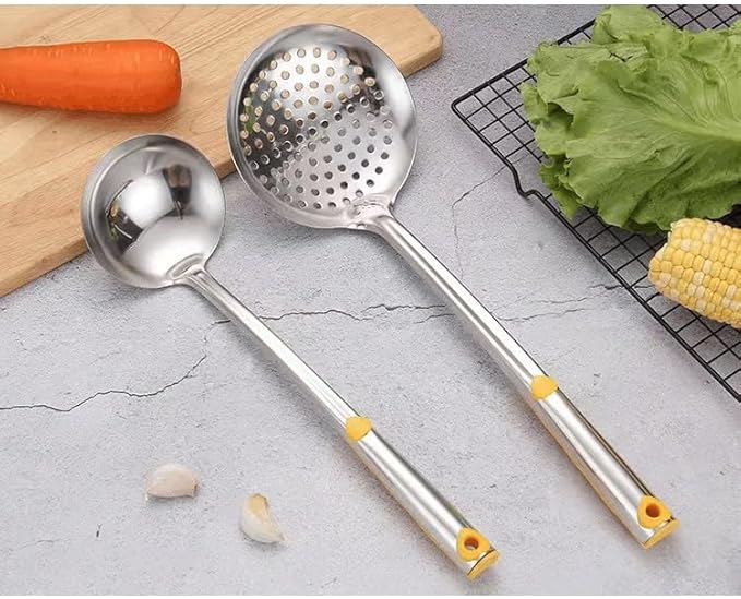 Heat Resistant Soup Spoon Brush Ladle Silicone Non Stick Spatula Kitchen Tools Cooking Utensil Set
