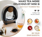 Single-Serve Coffee Maker, 2 in 1 One Cup Coffee Machine Compatible with K-Cup Pod & Coffee Grounds/Tea with One Button Operation,Fast Brew in 1 minute,Compact For Home, Office, RV and Dorm (Black)