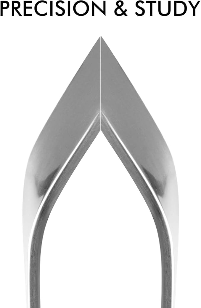 ZAUGONTW Fish Bone Tweezers, Professional Stainless Steel Flat and Slant Pliers Set for Kitchen Salmon Trout, 3 SET