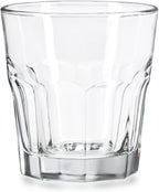 Libbey Gibraltar DuraTuff Rocks Glasses Set of 12, 10 Oz Durable, Restaurant Style Whiskey Glasses Set, Cocktail Drinking Cups for Hosting, Bar Service