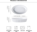 Creme Brulee Ramekins, 6 Pcs Oval Ceramic Baking Dishes 4 OZ, 5.2 Inch Oven Safe Baking Dishes for Souffle, Dessert, Baked Gratins, Prep Bowls for Ingredients, Dipping Sauces - Dishwasher Safe & Stackable