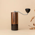 COMANDANTE C40 MK4 Nitro Blade Liquid Amber/Stainless Steel Coffee Grinder, Silver/Brown, Silver/Brown
