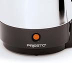 Presto 02811 Stainless Steel Electric Coffee Percolator - 12-Cups, Easy-Pour Spout, Stay-Cool Handle, Make 2-12 Cups