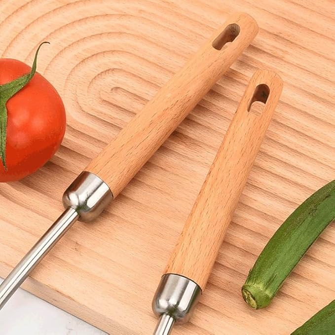Food Grade Silicone Kitchenware Spatula Wooden Handle Set Kitchen Cooking Tools(E)