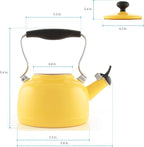 Chantal Tea Kettle, Vintage Series, Enamel on Steel, Whistling (Canary Yellow)