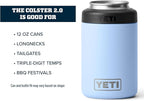 YETI Rambler 12 oz. Colster Can Insulator for Standard Size Cans, Big Sky Blue (NO CAN INSERT)