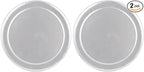 American Metalcraft TP9 TP Series 18-Gauge Aluminum Pizza Pan, Standard Weight, Wide Rim, 9-Inch,Silver (Pack of 2)