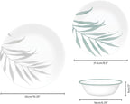 Corelle Dinner Plate, Solar Print, 12 pc Set