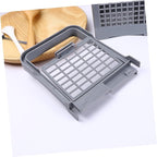 Plastic Kitchen Utensil Storage Rack Dishes Plates Bowls Rack Organizer for Silverware Drainer Space Saving Easy to Clean