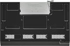 KoolMore 30 Inch Over-The-Range Low Profile Microwave, 1.2 Cu. Ft. Built-in, 10 Power Levels, 13.5” Glass Turntable, 1000-Watt Power, Advanced Air Vent, and Heat Circulation (KM-MLPOT-1SS)