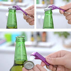 Purple Bottle Opener Keychain Aluminum Can Beer Opener Mini Aluminum Keychain Bottle Opener Beer Opener Mini Key Ring Opener for Home Pub Lover Corkscrews Bar and Wine Tools