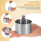 POPETPOP Tiramisu Mold Large 3.34X3.14X1.96In Onigiri Rice Ball Maker Sushi Mold Diy Rice Ball Making Tool for Home Kitchen Baking