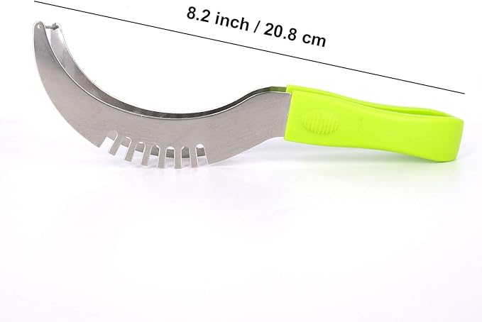 Mayata 20.8X2.6X2.8CM Stainless Steel Watermelon Slicer Cutter Knife Corer Fruit Vegetable Tools Kitchen Gadgets