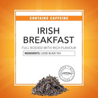 Twinings Irish Breakfast Loose Tea, 3.53 Ounce Tin (Pack of 1), Smooth, Flavourful, Robust Black Tea Leaves, Caffeinated, Enjoy Hot or Iced