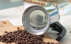 Sivaphe 2 Espresso Cup Stainless Steel Moka Pot Replacement Infuser Parts for Stainless Steel Italian Stovetop Espresso Coffee Maker, 1 Filter and 3 Silicone Gasket Seals