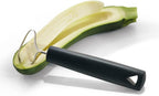 triangle Fruit and Vegetable Corer - Ultra-Sharp Stainless Steel with Two Cutting Widths - Removes Cores & Seeds - Dishwasher Safe