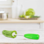 Veggie Corkscrew,Hollow-Out Veggie Drill,4 Sizes Replaceable Head Vegetable Spiral Cutter Digging Tool Kitchen Gadget,Easy Remove The Seeds Of Your Veggies & Fruits