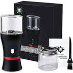 Upgraded Mini Electric Grinder Spice Smart Herb 1100 mAh with 50ml Jar,Easy to Carry (big)