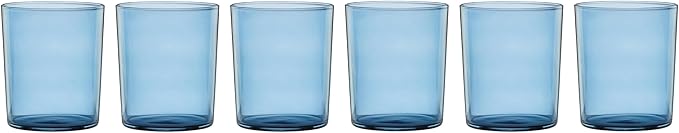 Oneida 896826 Stackables Tall Blue Drinkware, Set Of 6