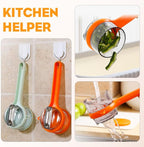 2 Pcs Peeling Knife with Storage Box, 2025 New Vegetable Peeler with Container, Kitchen Multi Function Veggie Peeler for Kids Adults, Fruit and Vegetable Peeling Knife with Catcher (Set)