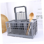 Plastic Kitchen Utensil Storage Rack Dishes Plates Bowls Rack Organizer for Silverware Drainer Space Saving Easy to Clean