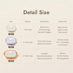 Silicone Multi-Steamer Made in Korea Microwave Steamer for Cooking & Reheating BPA-Free Flexible & Durable (Breezeblue Green, 30.44 fl oz)