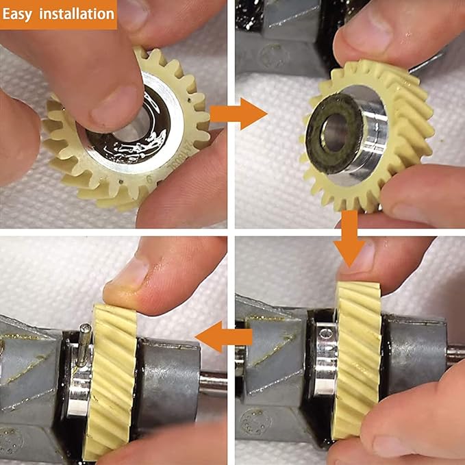 W10112253 Mixer Worm Gear Replacement Part Exact Fit For Replaces 4162897 4169830 AP4295669 Mixer Electric Handheld Beaters Stand Professional Accessories Mini