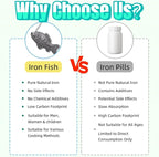Iron Fish 3 Pack, Lucky Iron Fish for Cooking, Irons Fishes to Food and Water, Effective and Safe Cooking Tool