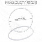 2 Pcs Salad Spinner Gaskets, Silicone BPA Free Replacement Gaskets Compatible with OXO Good Grips Salad Spinner Fruit Washer Vegetable Cleaner