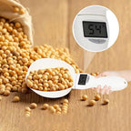 Digital Measuring Spoon Scale, Accurate Electronic Measuring Spoon with Conversion, Household Digital Measure Cup Scale with LED Display, Kitchen Food Scale Scoop for Weighing Baking Cooking (1)