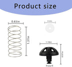 Coffee Machine Brew Basket Bottom Spring Loaded Stopper Kits Replacement Brew Basket For Hamilton Beach Coffee Makers -Fit Models 990117900 990237500 (5 Pcs)
